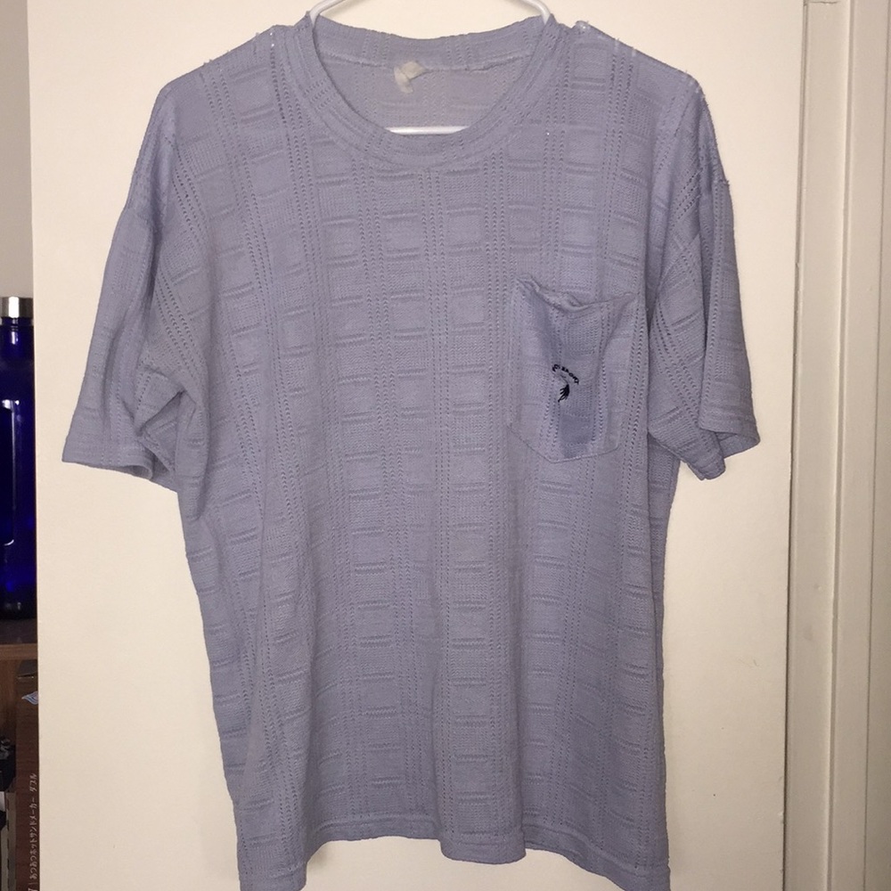 🎉 Oversized dad shirt, baby blue Polo Assn